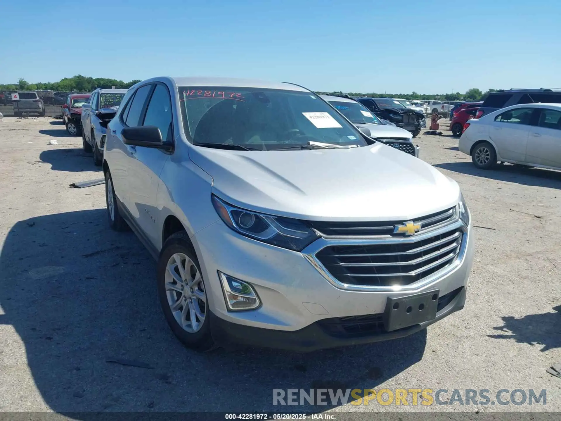 1 fotografías del automóvil dañado 3GNAXHEV9MS143988 CHEVROLET EQUINOX 2021
