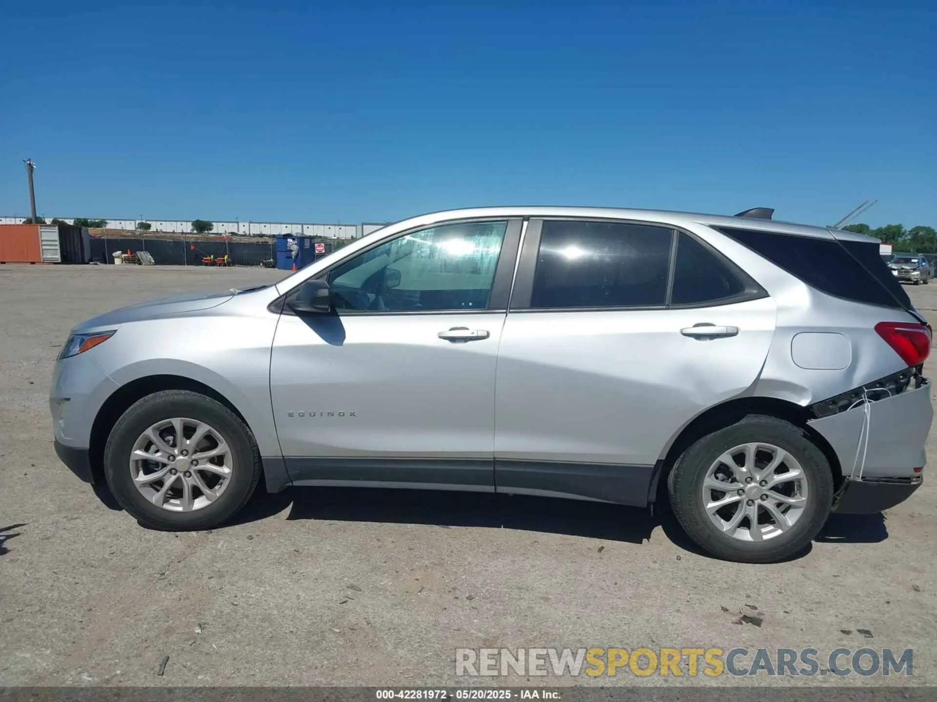 14 fotografías del automóvil dañado 3GNAXHEV9MS143988 CHEVROLET EQUINOX 2021