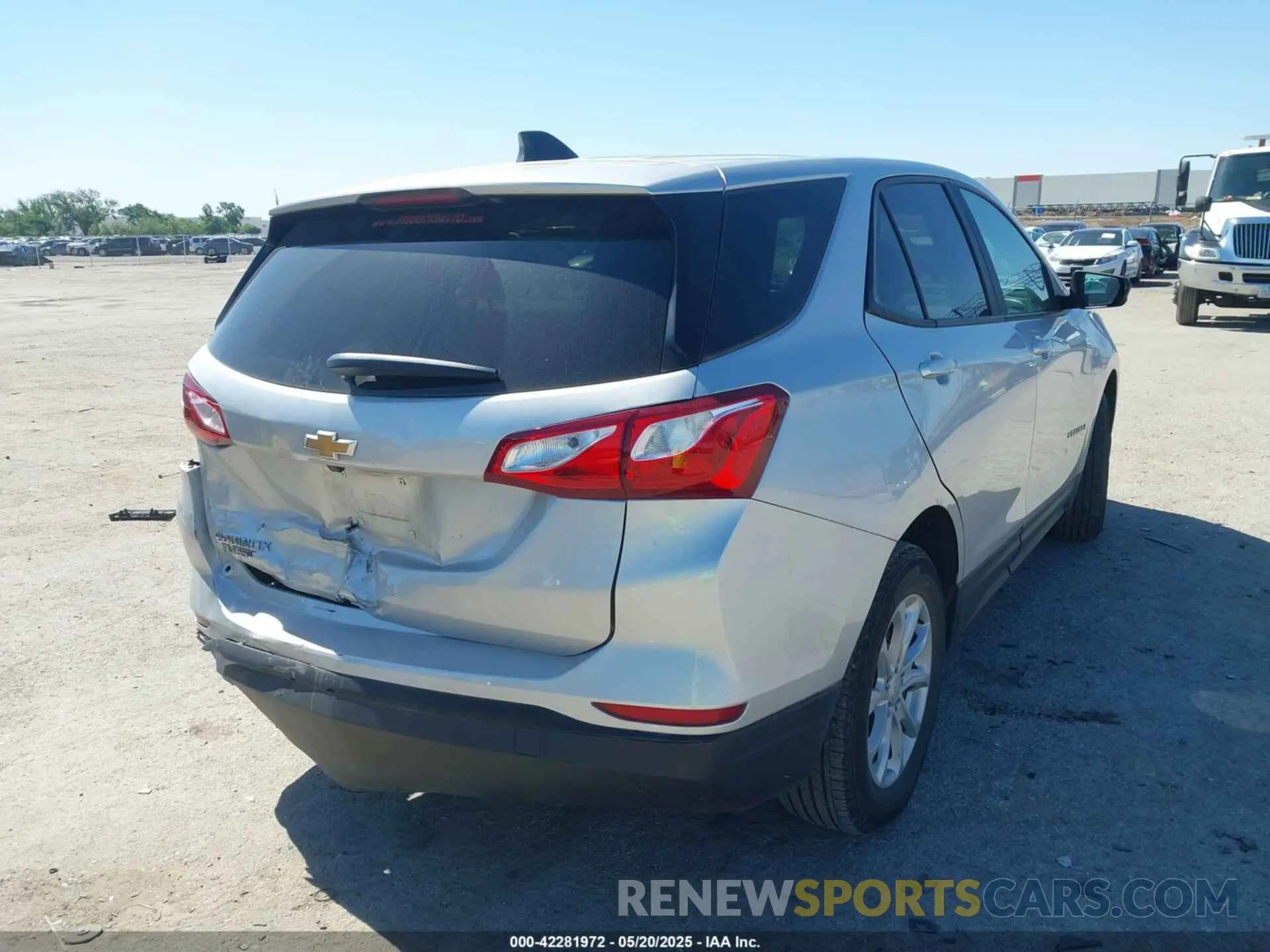 4 fotografías del automóvil dañado 3GNAXHEV9MS143988 CHEVROLET EQUINOX 2021