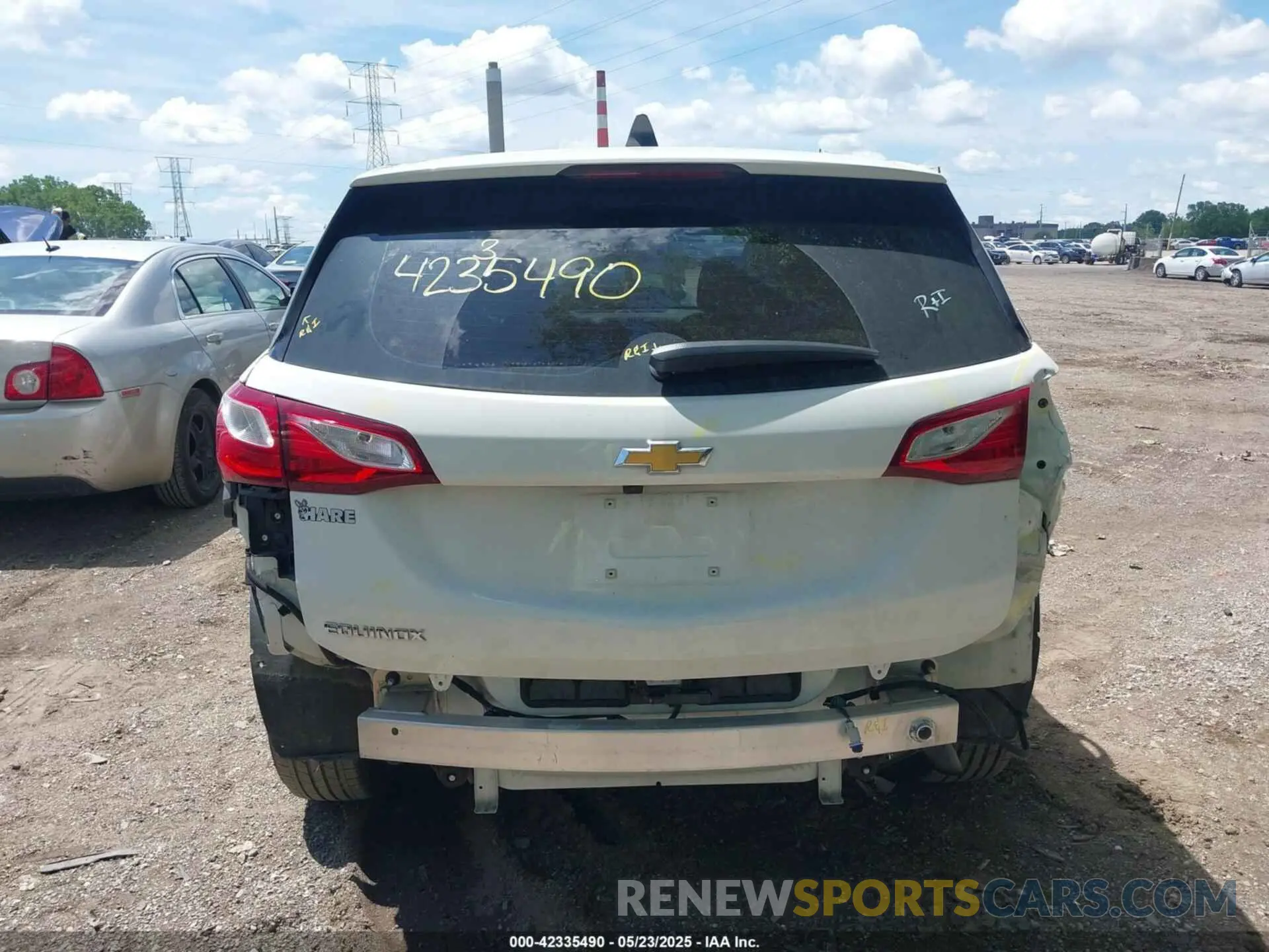 17 fotografías del automóvil dañado 3GNAXHEV9MS160516 CHEVROLET EQUINOX 2021