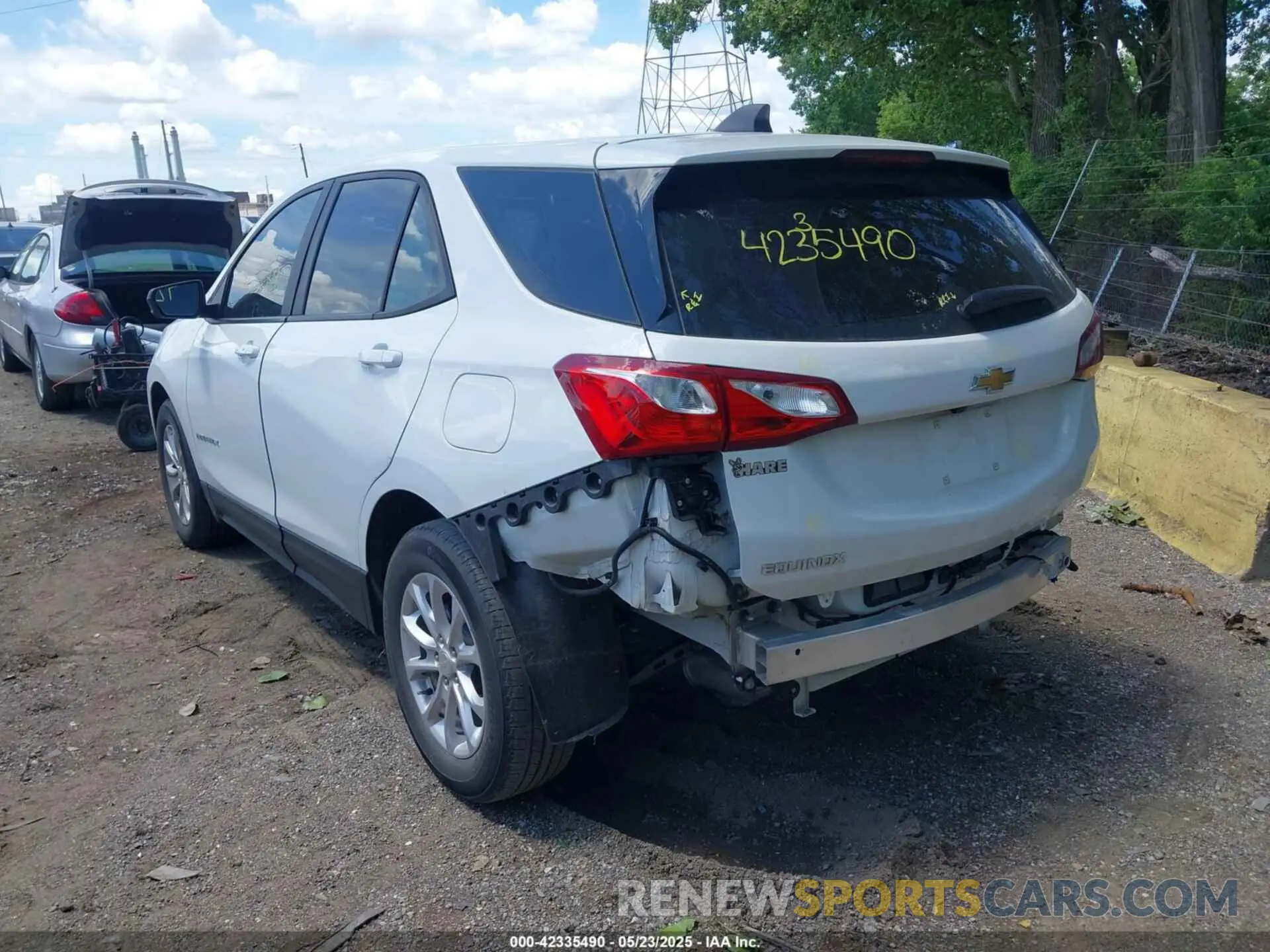 3 fotografías del automóvil dañado 3GNAXHEV9MS160516 CHEVROLET EQUINOX 2021