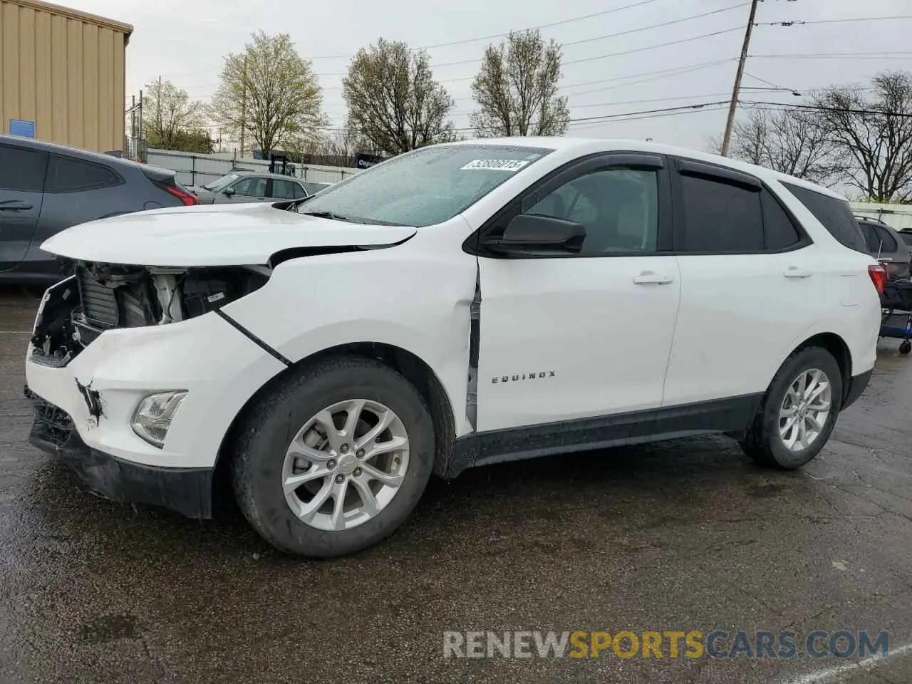 1 fotografías del automóvil dañado 3GNAXHEVXMS111681 CHEVROLET EQUINOX 2021