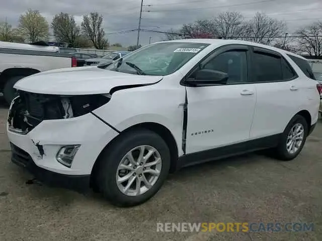 12 fotografías del automóvil dañado 3GNAXHEVXMS111681 CHEVROLET EQUINOX 2021