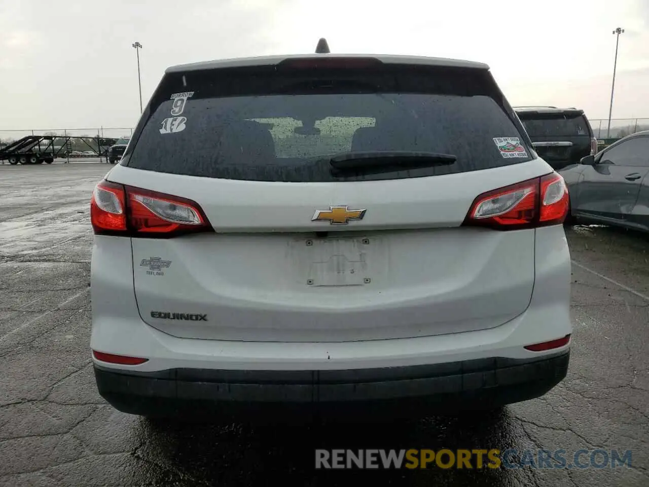 6 fotografías del automóvil dañado 3GNAXHEVXMS111681 CHEVROLET EQUINOX 2021