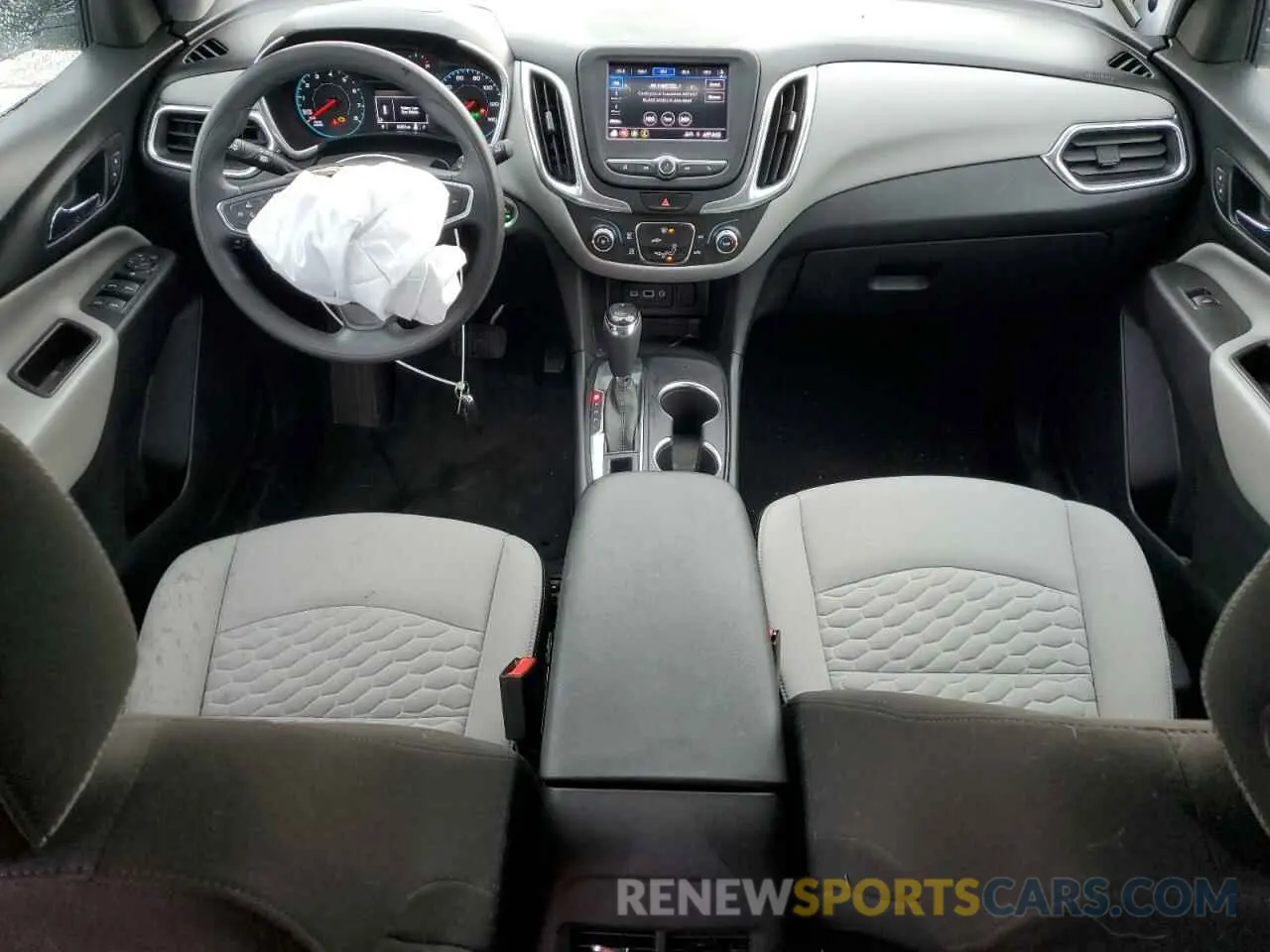8 fotografías del automóvil dañado 3GNAXHEVXMS111681 CHEVROLET EQUINOX 2021