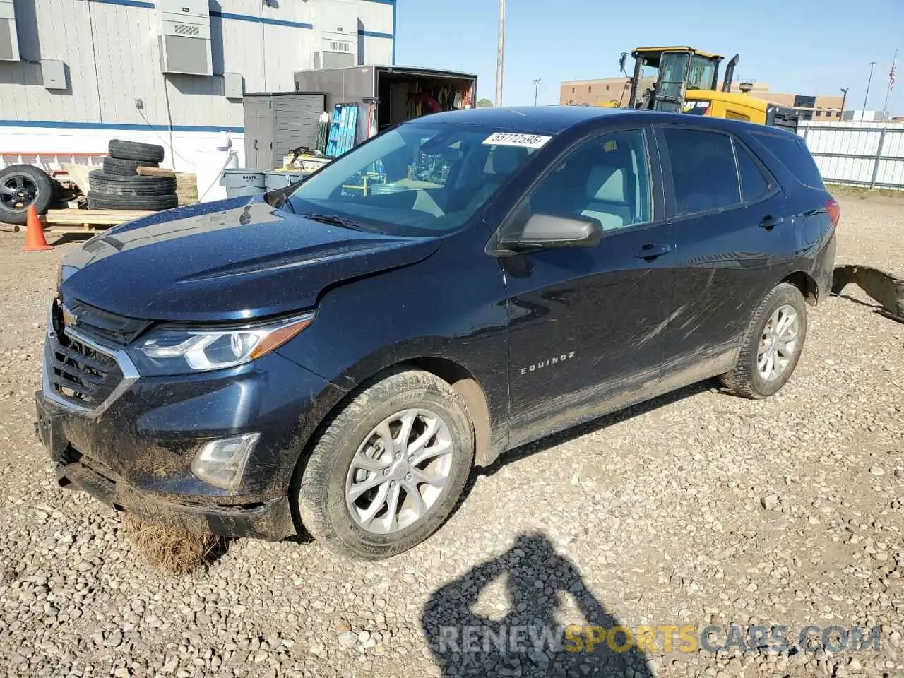 1 fotografías del automóvil dañado 3GNAXHEVXMS146091 CHEVROLET EQUINOX 2021