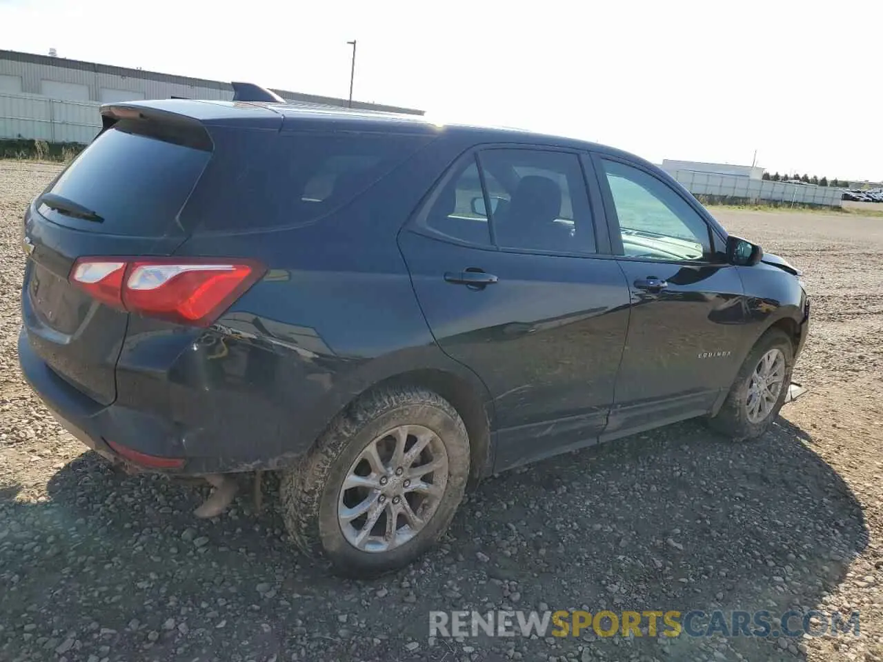 3 fotografías del automóvil dañado 3GNAXHEVXMS146091 CHEVROLET EQUINOX 2021