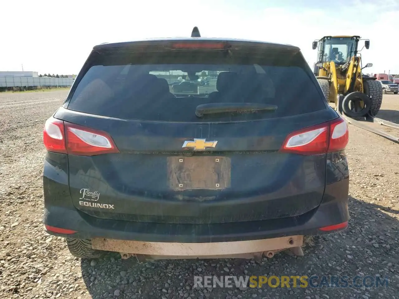 6 fotografías del automóvil dañado 3GNAXHEVXMS146091 CHEVROLET EQUINOX 2021