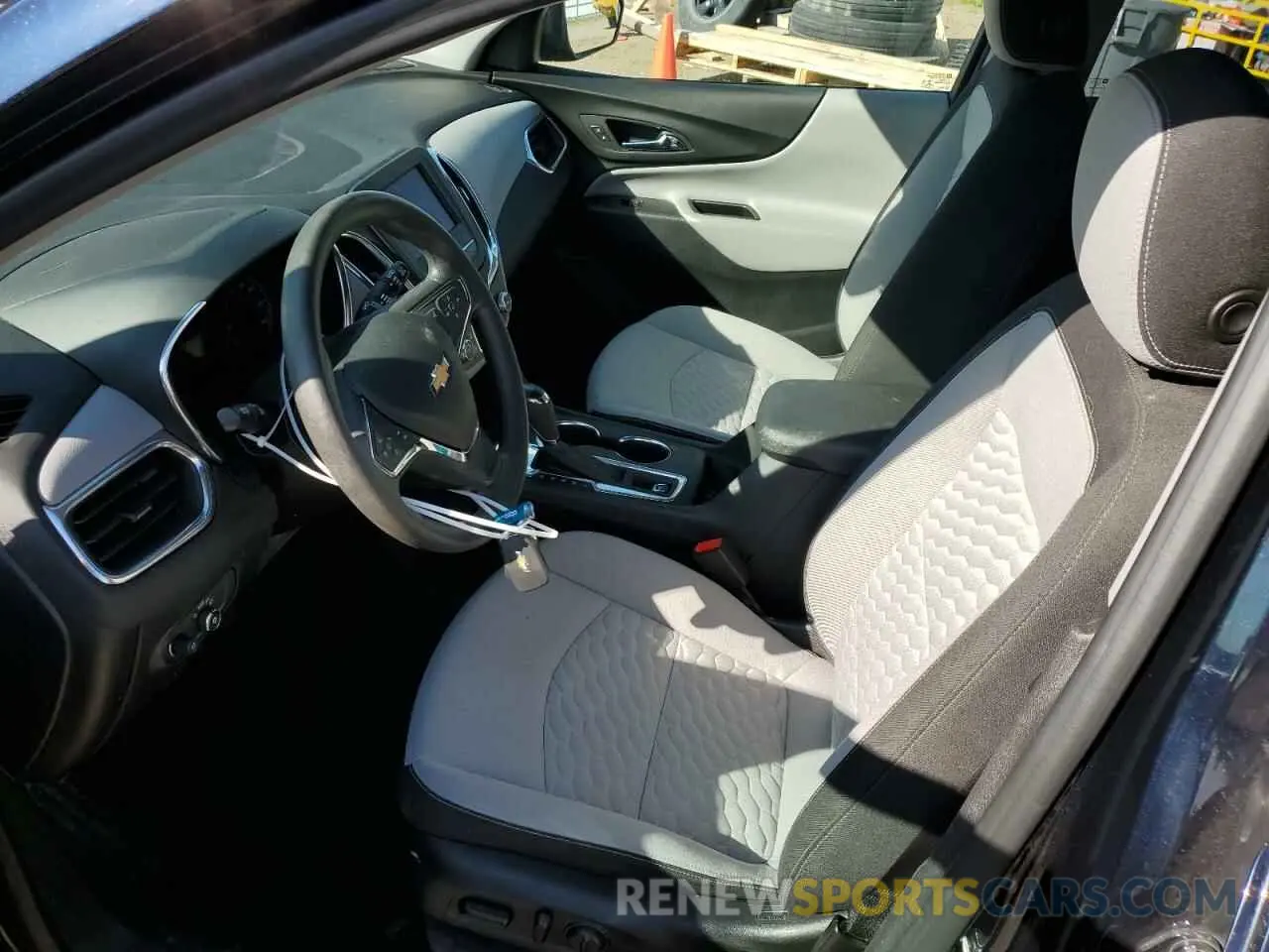 7 fotografías del automóvil dañado 3GNAXHEVXMS146091 CHEVROLET EQUINOX 2021