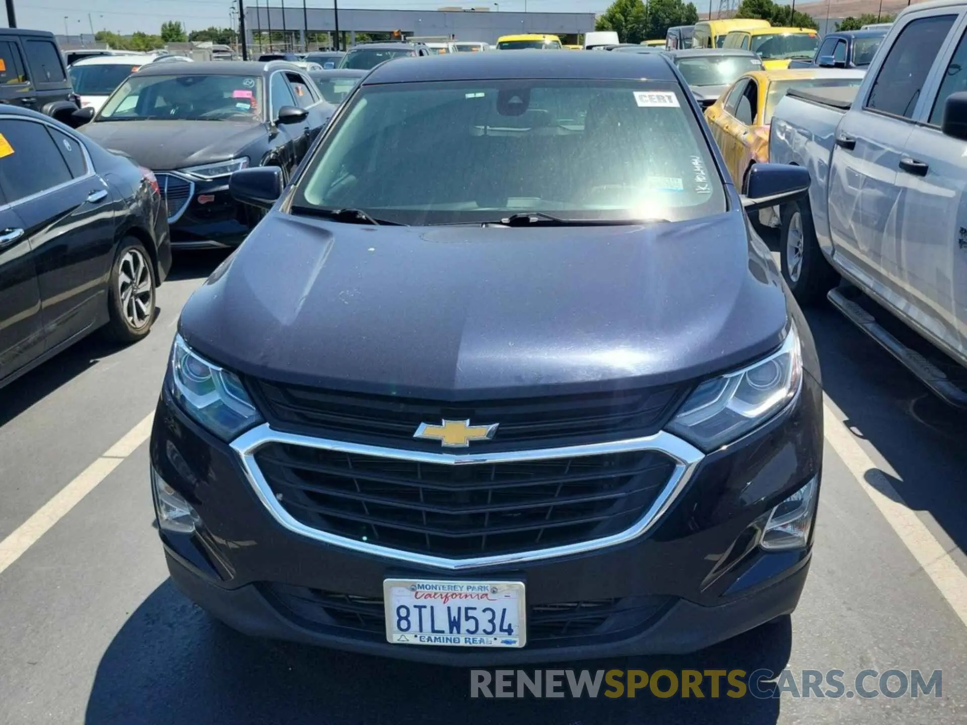 19 fotografías del automóvil dañado 3GNAXJEV0MS121479 CHEVROLET EQUINOX 2021