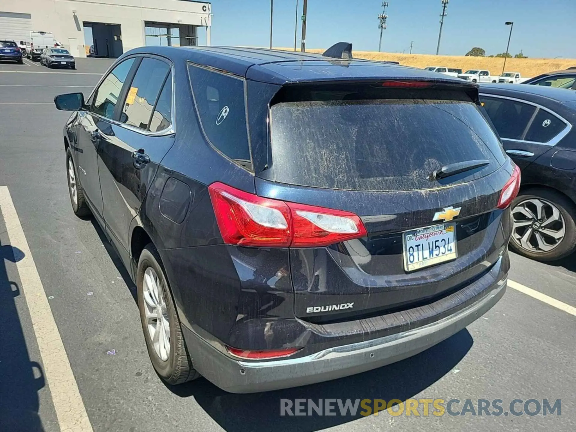 2 fotografías del automóvil dañado 3GNAXJEV0MS121479 CHEVROLET EQUINOX 2021