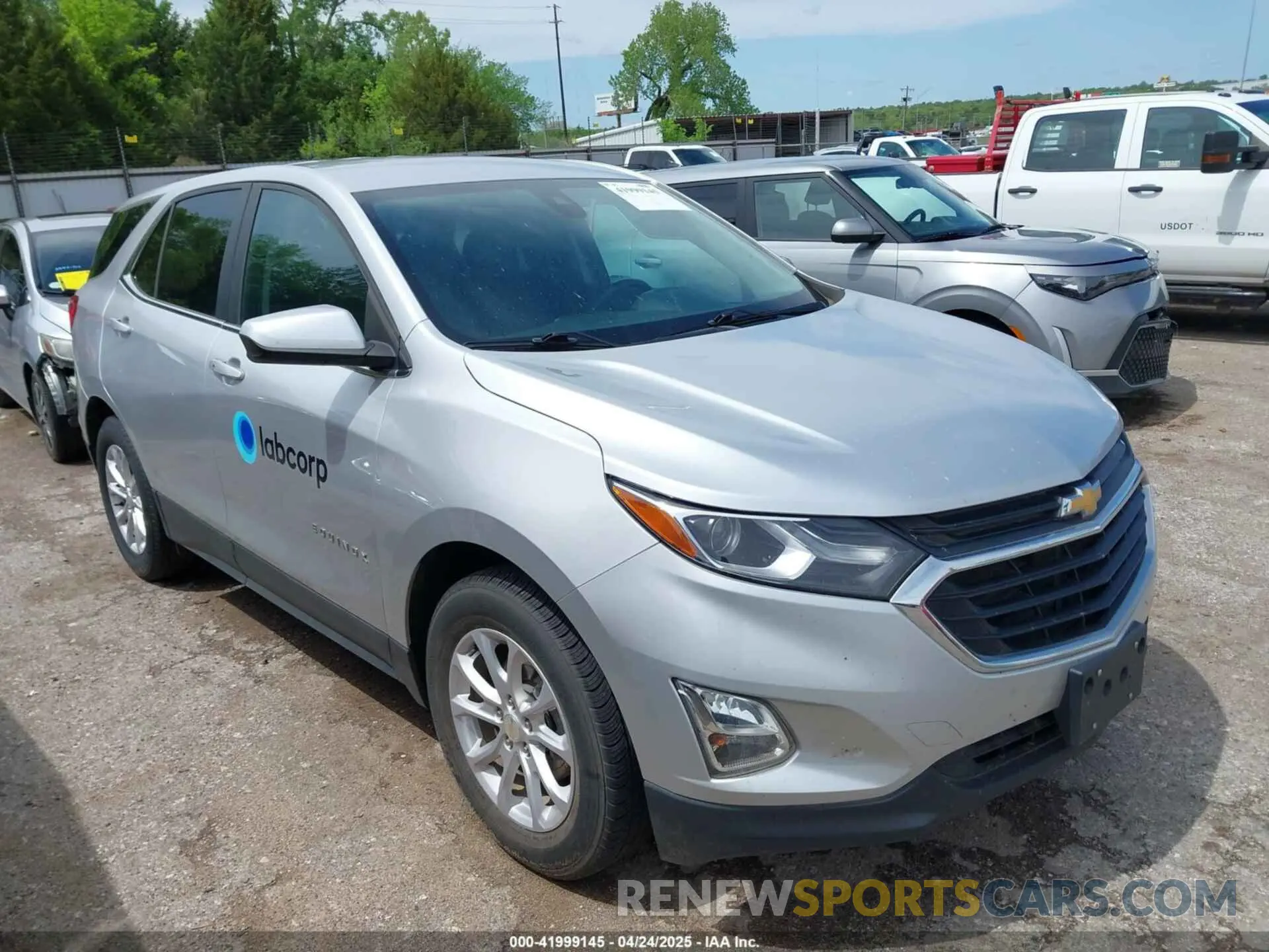1 fotografías del automóvil dañado 3GNAXJEV0MS161822 CHEVROLET EQUINOX 2021