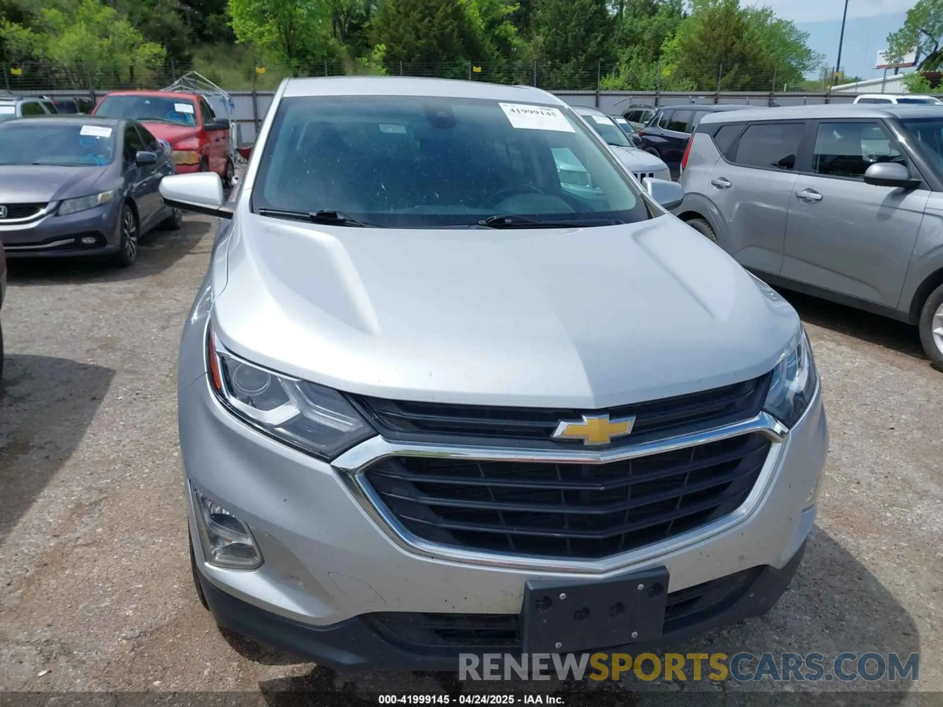 12 fotografías del automóvil dañado 3GNAXJEV0MS161822 CHEVROLET EQUINOX 2021