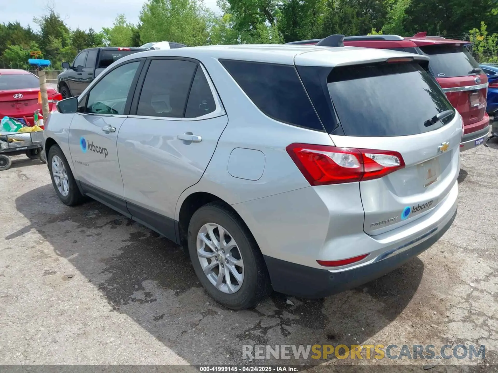 3 fotografías del automóvil dañado 3GNAXJEV0MS161822 CHEVROLET EQUINOX 2021