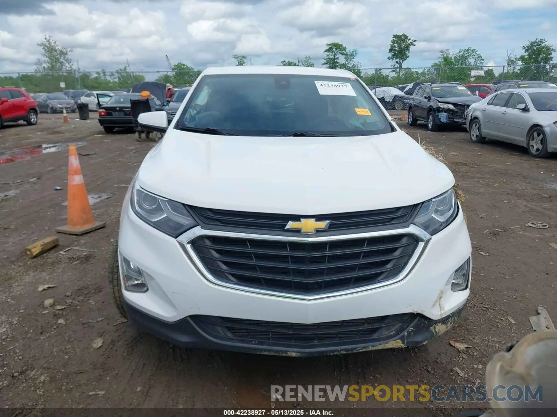 12 fotografías del automóvil dañado 3GNAXJEV1MS122656 CHEVROLET EQUINOX 2021
