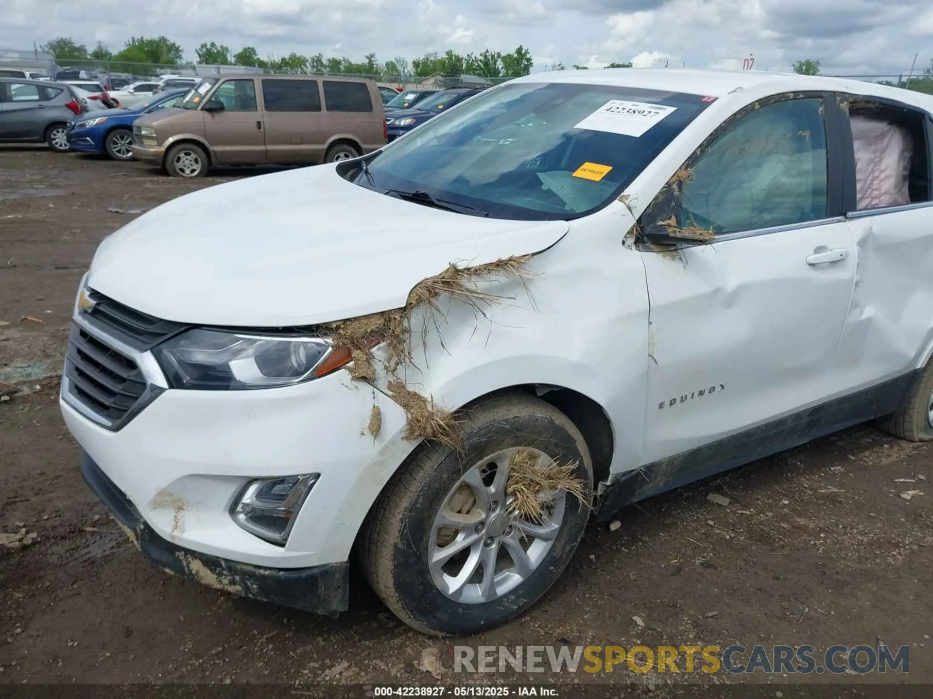 6 fotografías del automóvil dañado 3GNAXJEV1MS122656 CHEVROLET EQUINOX 2021