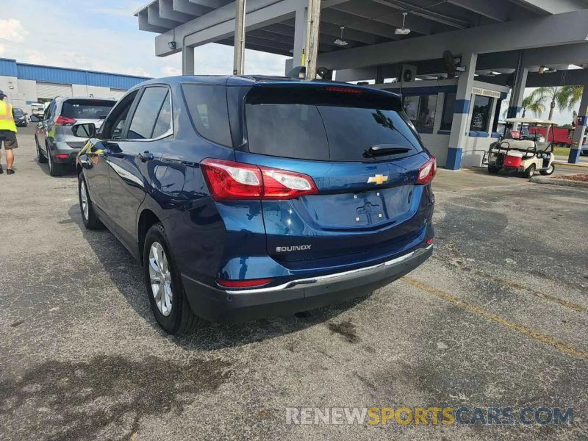 8 fotografías del automóvil dañado 3GNAXJEV5ML387882 CHEVROLET EQUINOX 2021