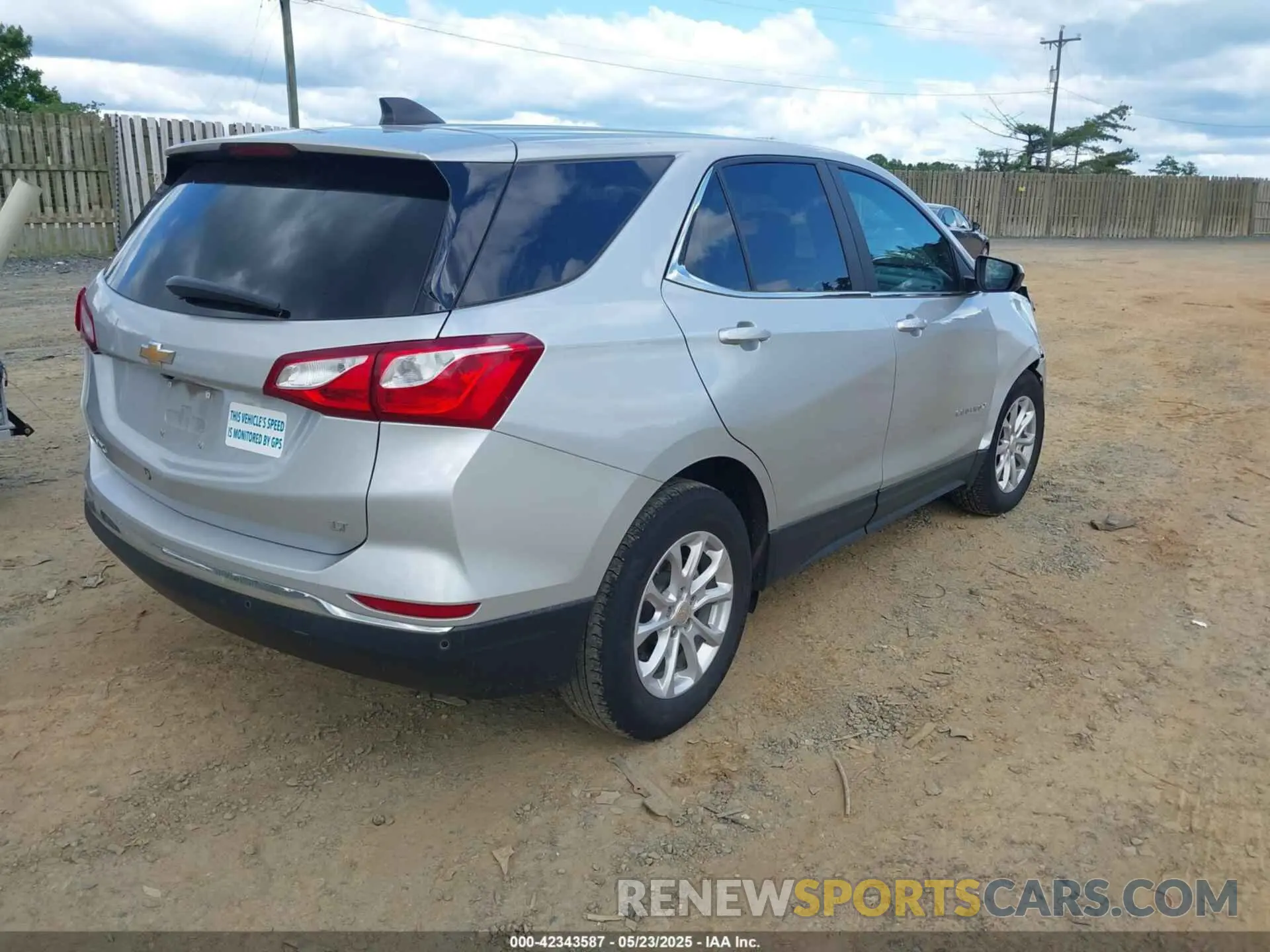 4 fotografías del automóvil dañado 3GNAXJEV5MS161556 CHEVROLET EQUINOX 2021