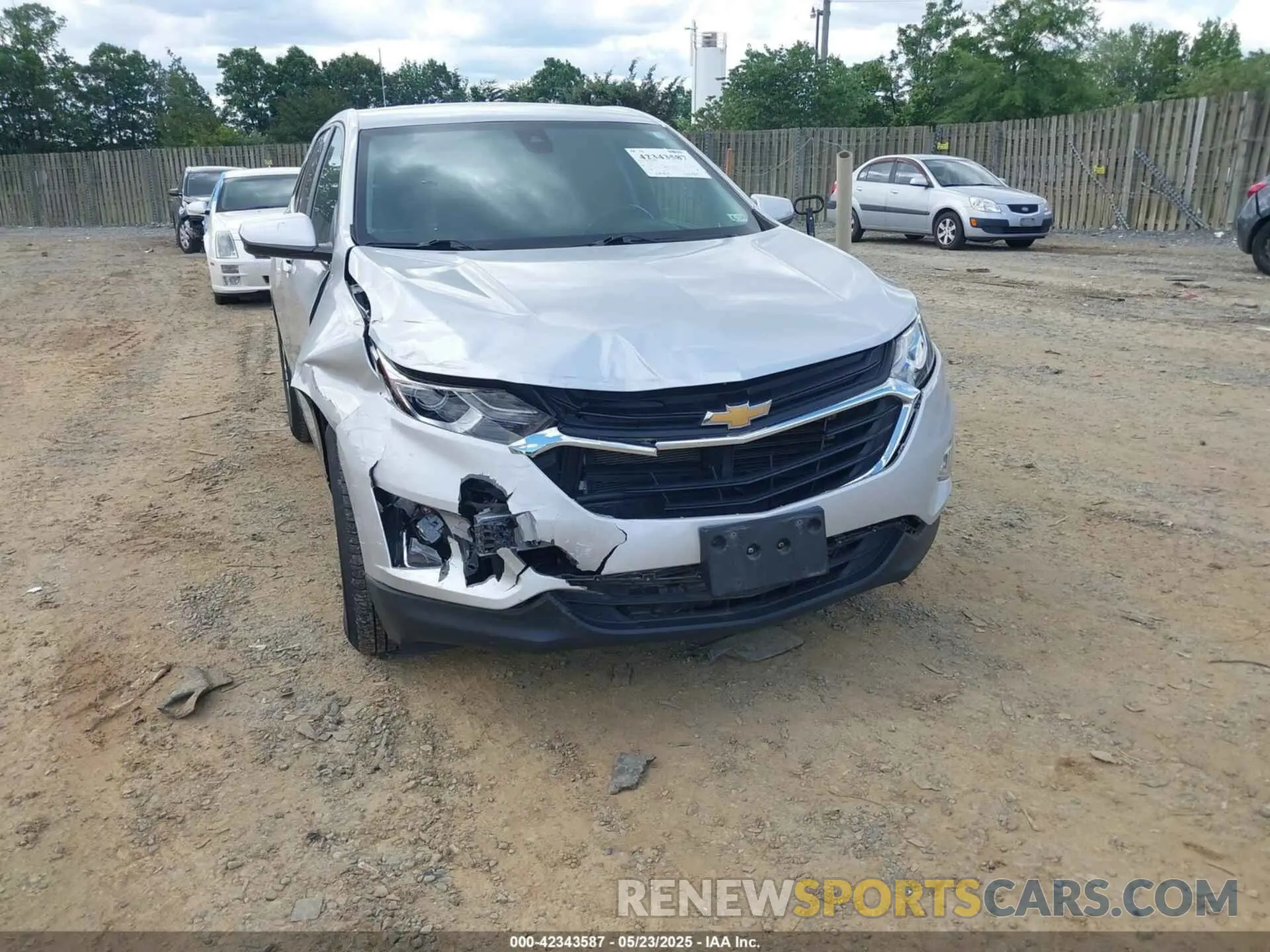 6 fotografías del automóvil dañado 3GNAXJEV5MS161556 CHEVROLET EQUINOX 2021
