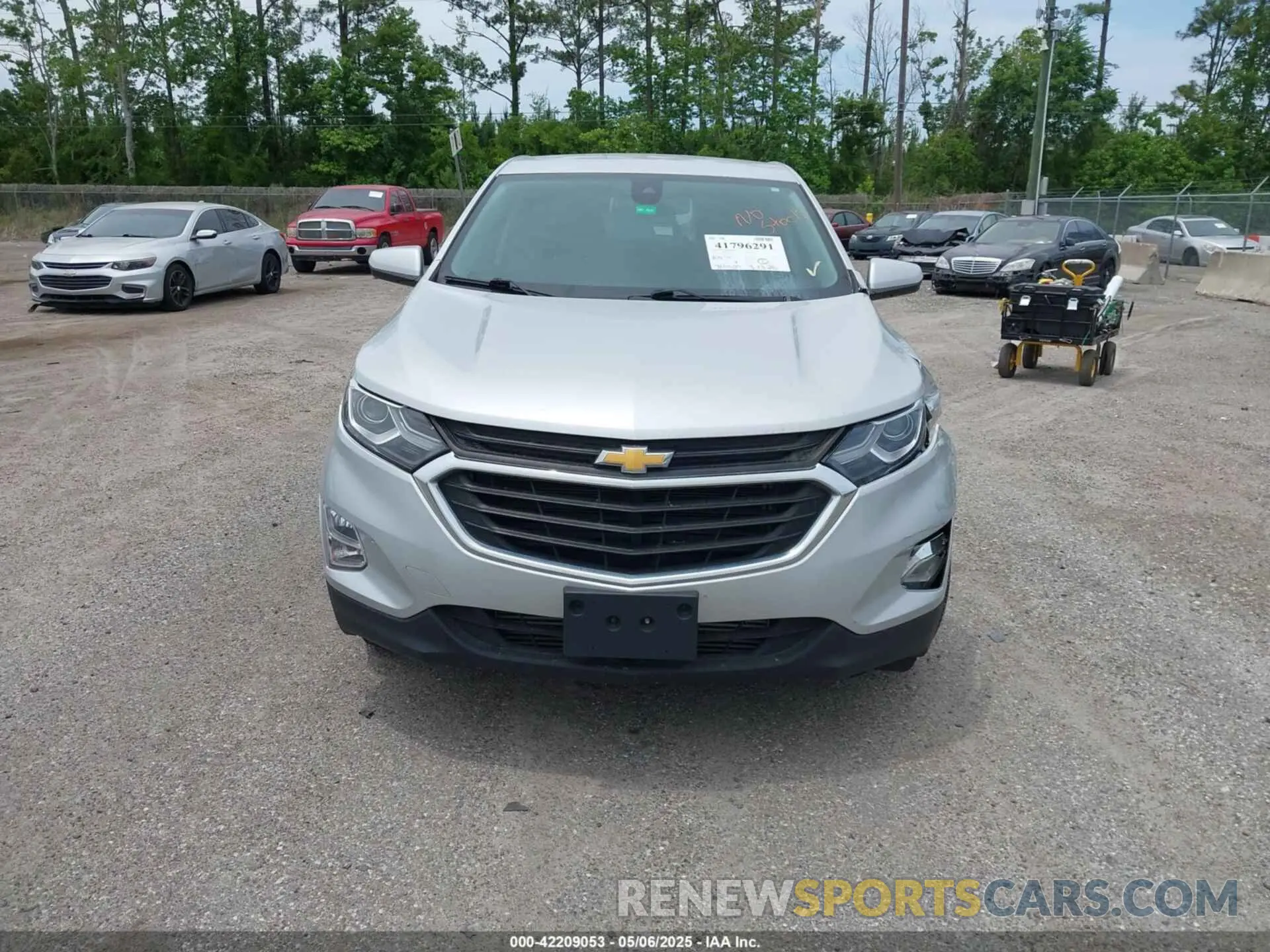 12 fotografías del automóvil dañado 3GNAXJEV5MS162593 CHEVROLET EQUINOX 2021