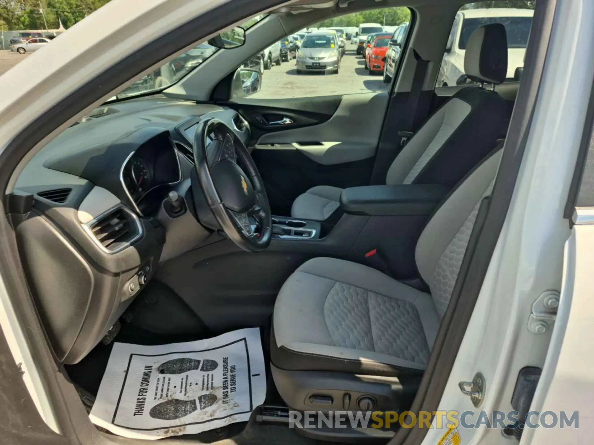 19 fotografías del automóvil dañado 3GNAXJEV6MS121440 CHEVROLET EQUINOX 2021