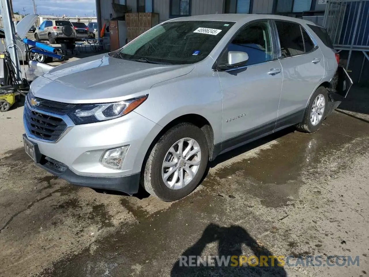 1 fotografías del automóvil dañado 3GNAXJEV7MS162580 CHEVROLET EQUINOX 2021
