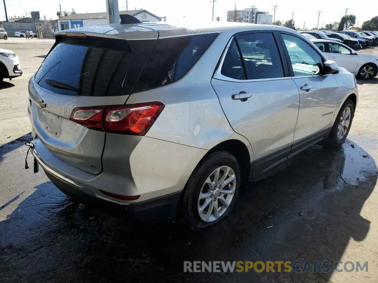 3 fotografías del automóvil dañado 3GNAXJEV7MS162580 CHEVROLET EQUINOX 2021