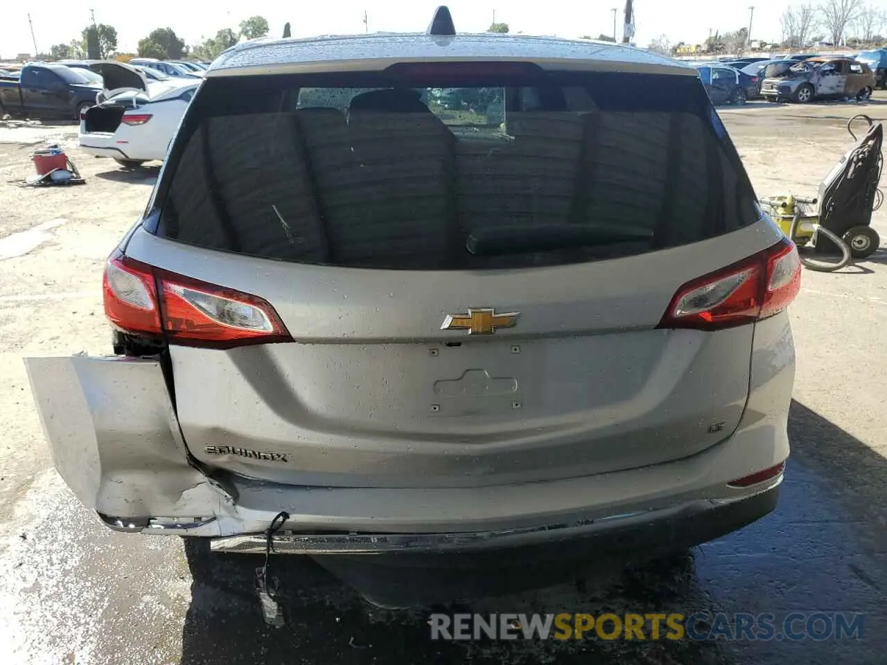 6 fotografías del automóvil dañado 3GNAXJEV7MS162580 CHEVROLET EQUINOX 2021