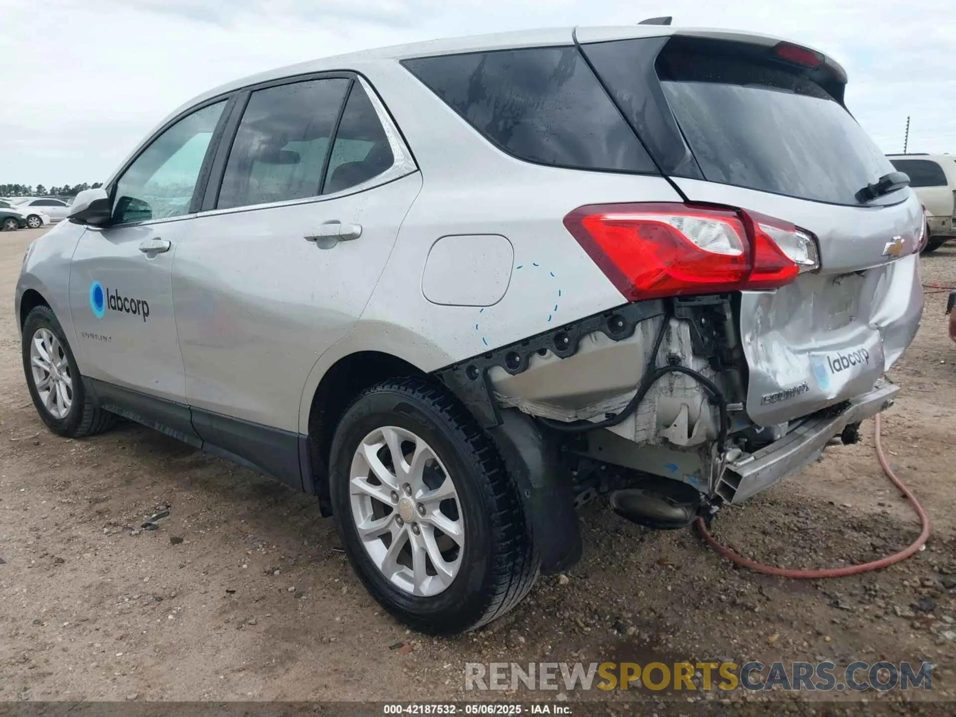 3 fotografías del automóvil dañado 3GNAXJEV9MS161317 CHEVROLET EQUINOX 2021