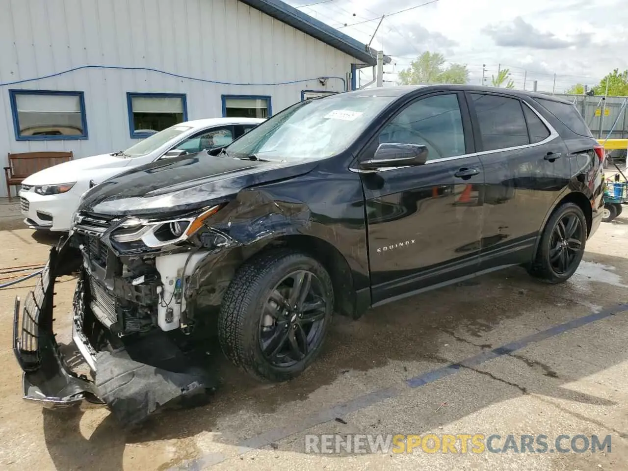 1 fotografías del automóvil dañado 3GNAXKEV0ML368999 CHEVROLET EQUINOX 2021