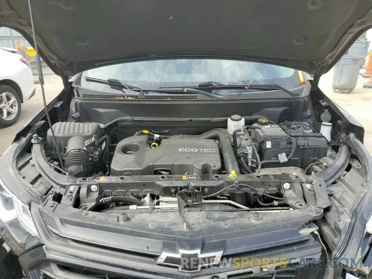 12 fotografías del automóvil dañado 3GNAXKEV0ML368999 CHEVROLET EQUINOX 2021