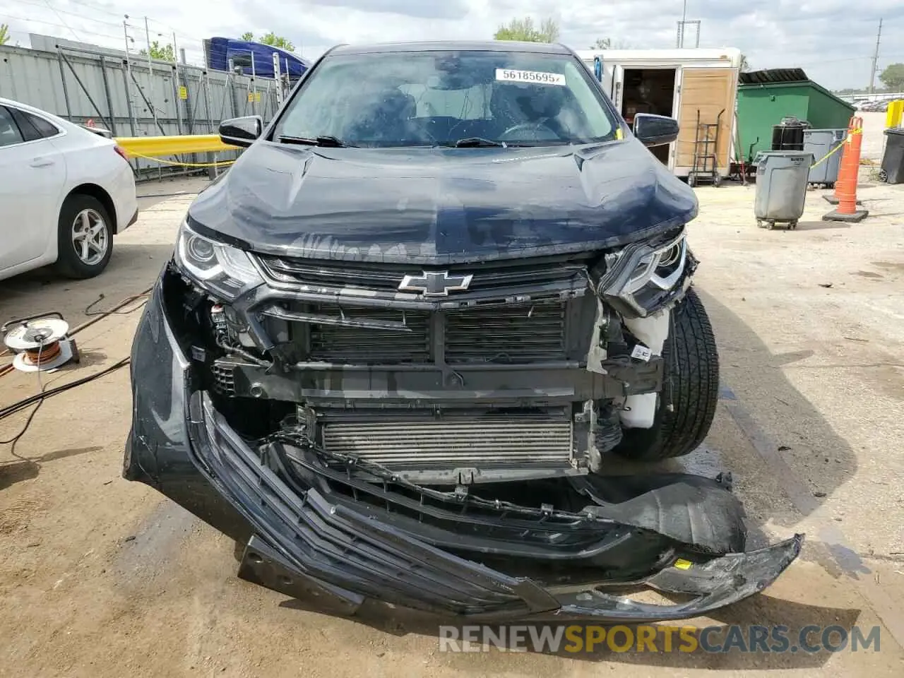 5 fotografías del automóvil dañado 3GNAXKEV0ML368999 CHEVROLET EQUINOX 2021