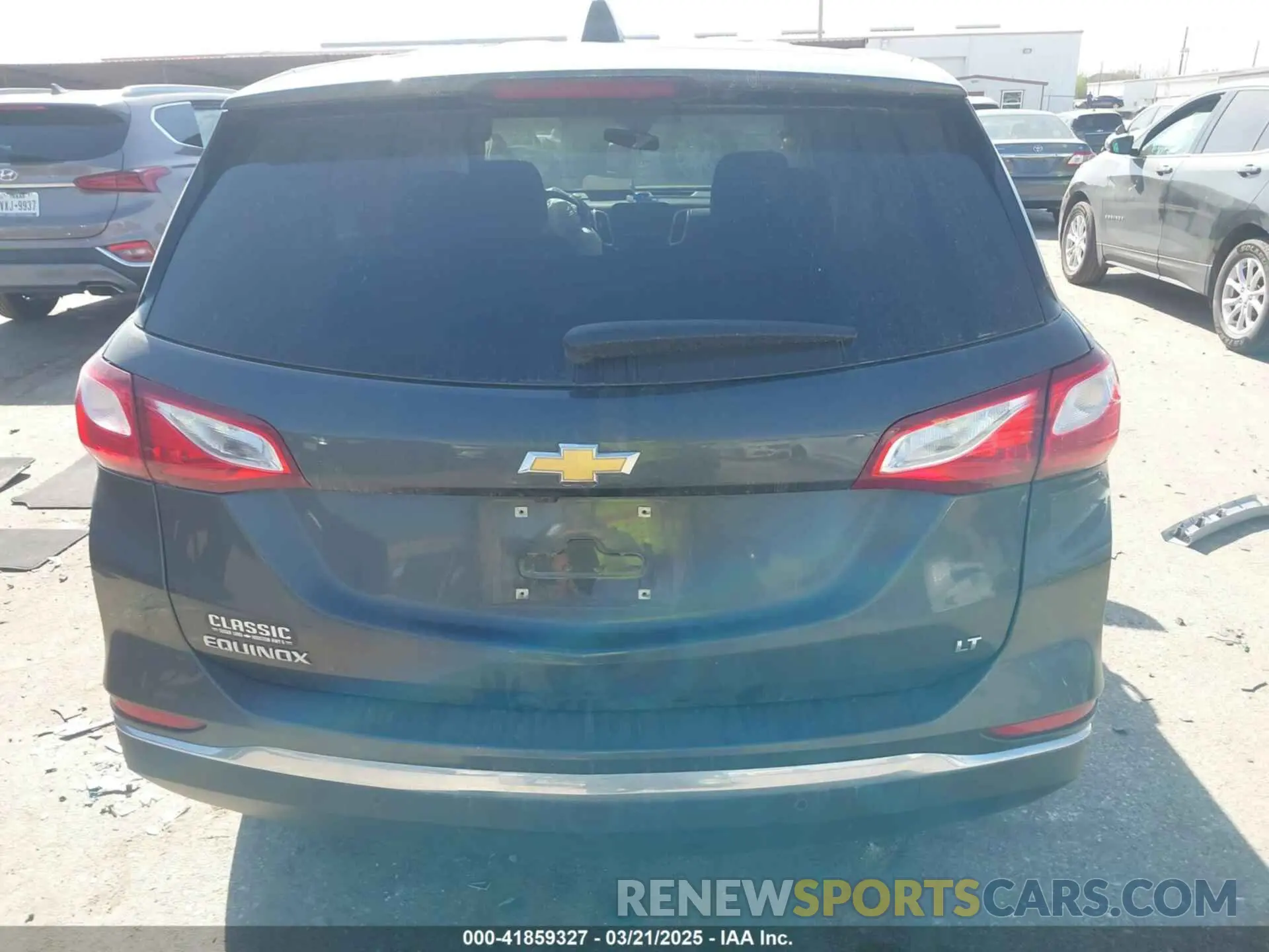 16 fotografías del automóvil dañado 3GNAXKEV0ML378657 CHEVROLET EQUINOX 2021