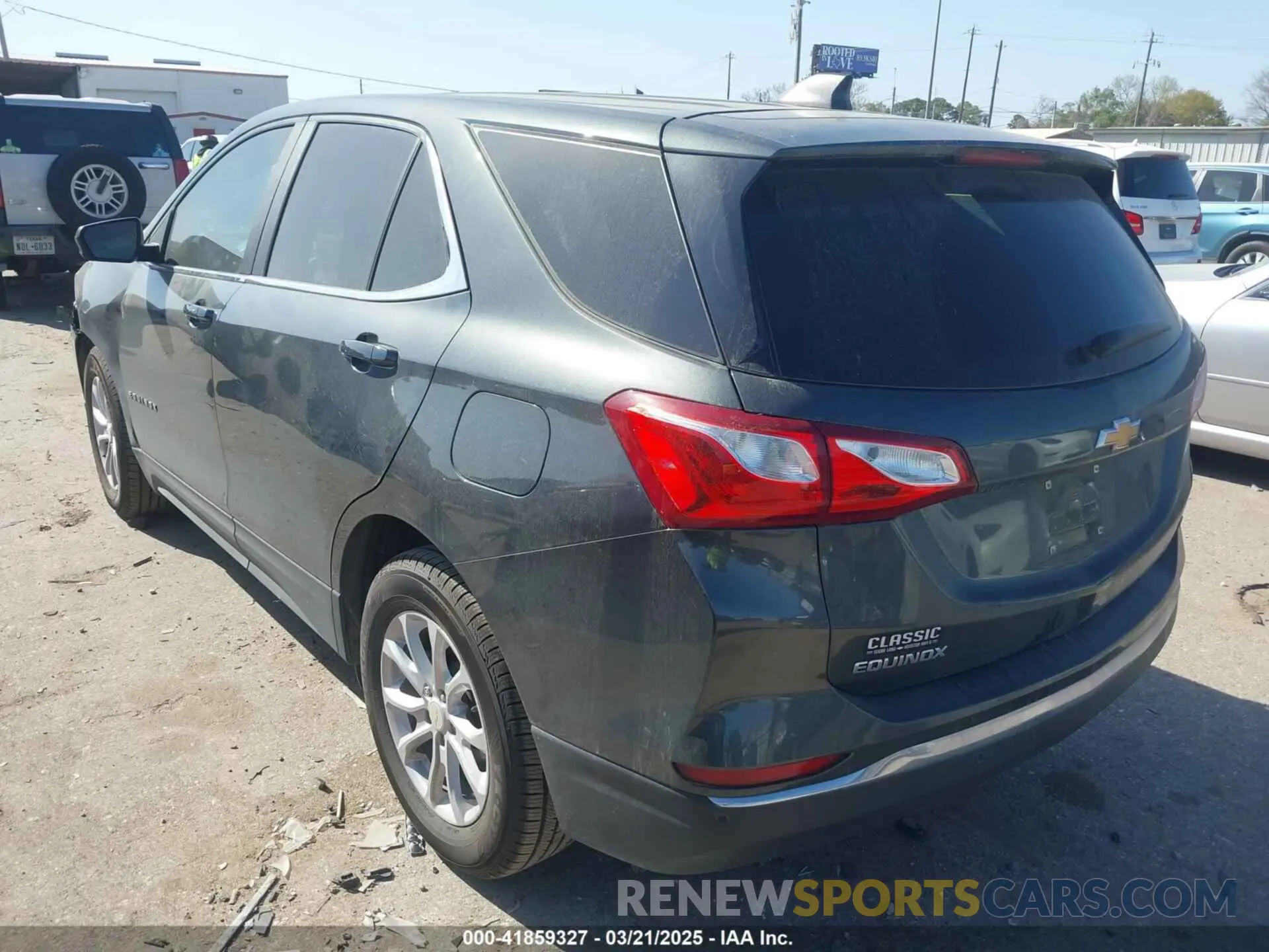 3 fotografías del automóvil dañado 3GNAXKEV0ML378657 CHEVROLET EQUINOX 2021