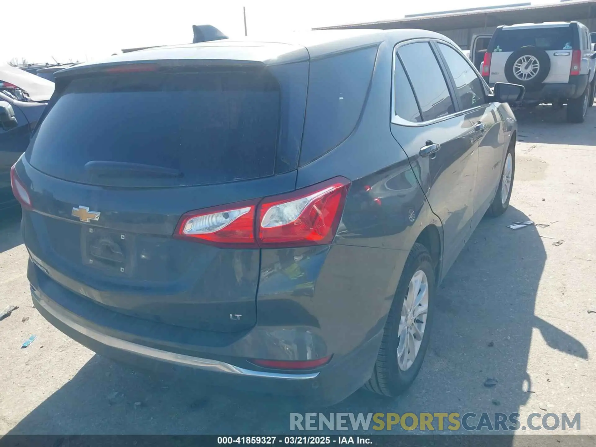 4 fotografías del automóvil dañado 3GNAXKEV0ML378657 CHEVROLET EQUINOX 2021