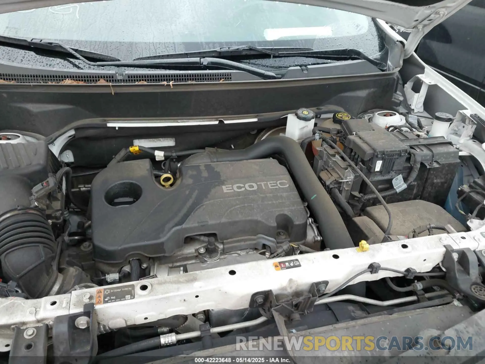10 fotografías del automóvil dañado 3GNAXKEV0ML400849 CHEVROLET EQUINOX 2021