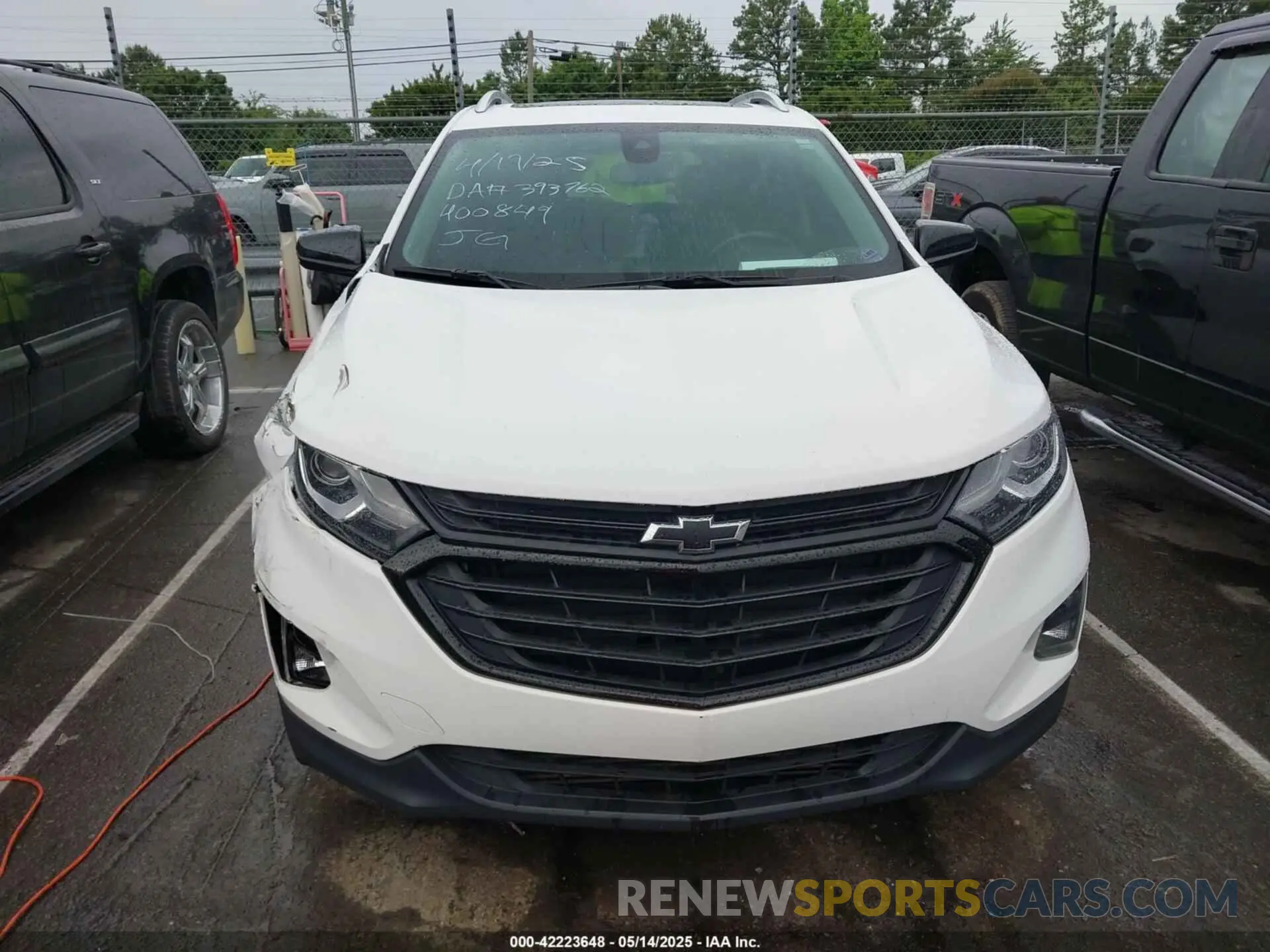12 fotografías del automóvil dañado 3GNAXKEV0ML400849 CHEVROLET EQUINOX 2021