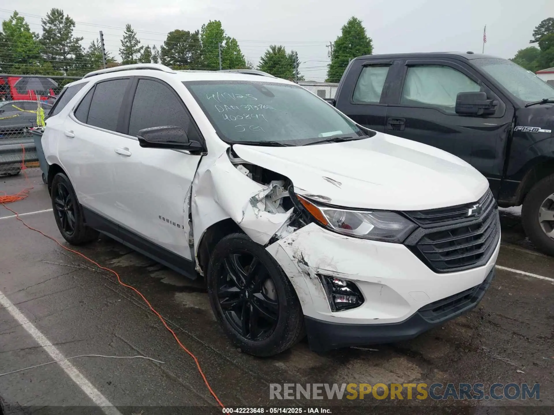 13 fotografías del automóvil dañado 3GNAXKEV0ML400849 CHEVROLET EQUINOX 2021