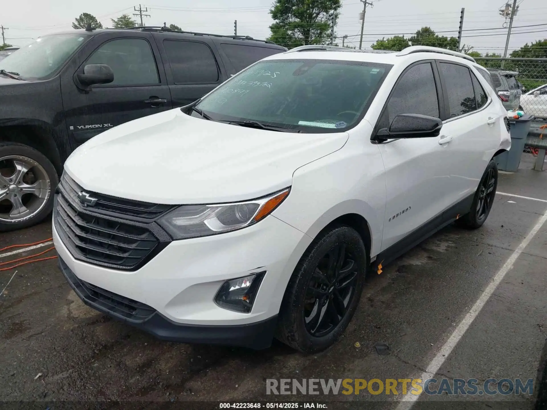 2 fotografías del automóvil dañado 3GNAXKEV0ML400849 CHEVROLET EQUINOX 2021
