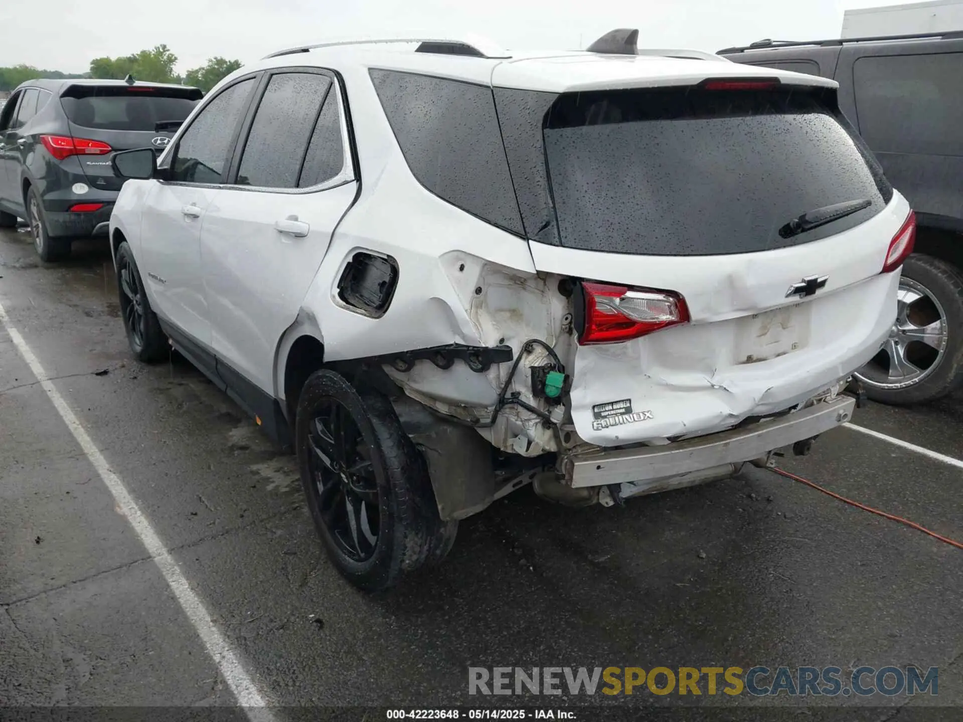 3 fotografías del automóvil dañado 3GNAXKEV0ML400849 CHEVROLET EQUINOX 2021