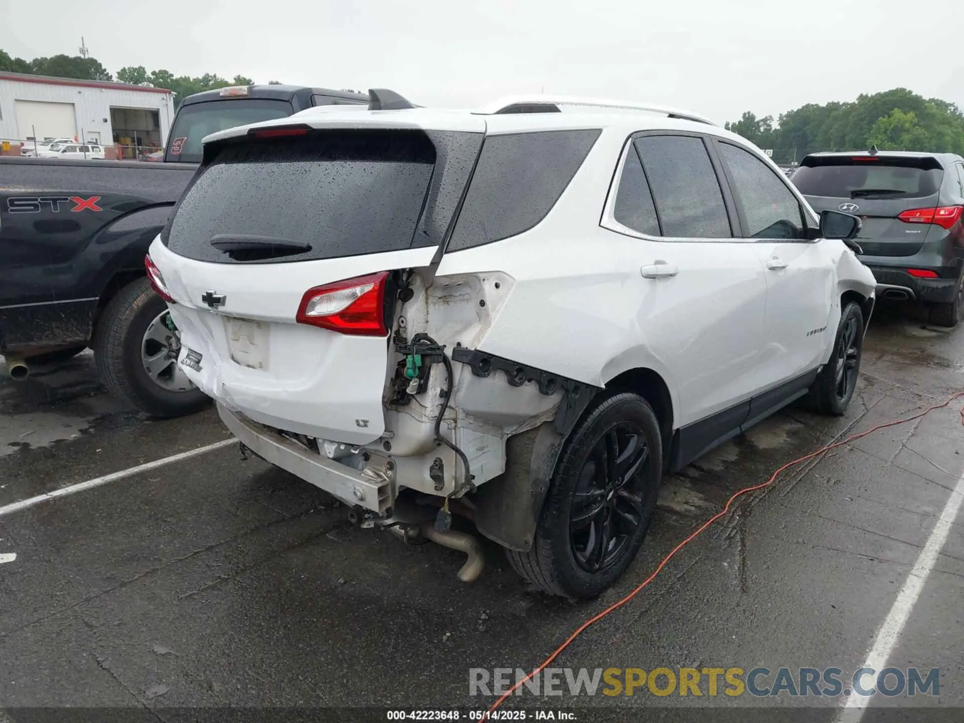 4 fotografías del automóvil dañado 3GNAXKEV0ML400849 CHEVROLET EQUINOX 2021