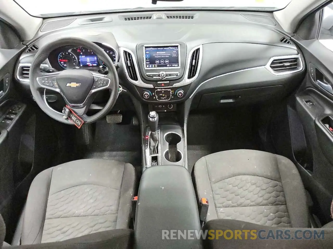 8 fotografías del automóvil dañado 3GNAXKEV0MS132908 CHEVROLET EQUINOX 2021