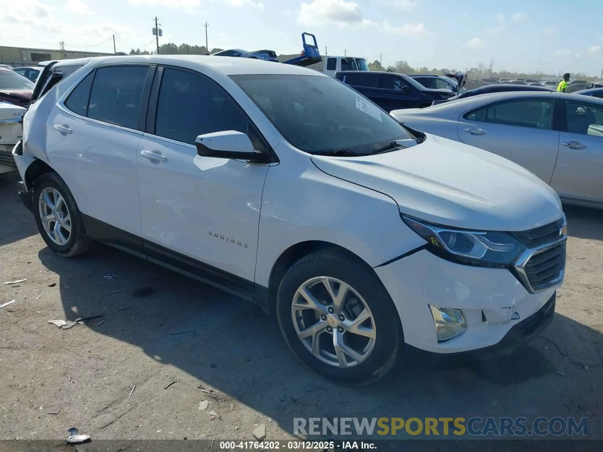 1 fotografías del automóvil dañado 3GNAXKEV1ML351581 CHEVROLET EQUINOX 2021
