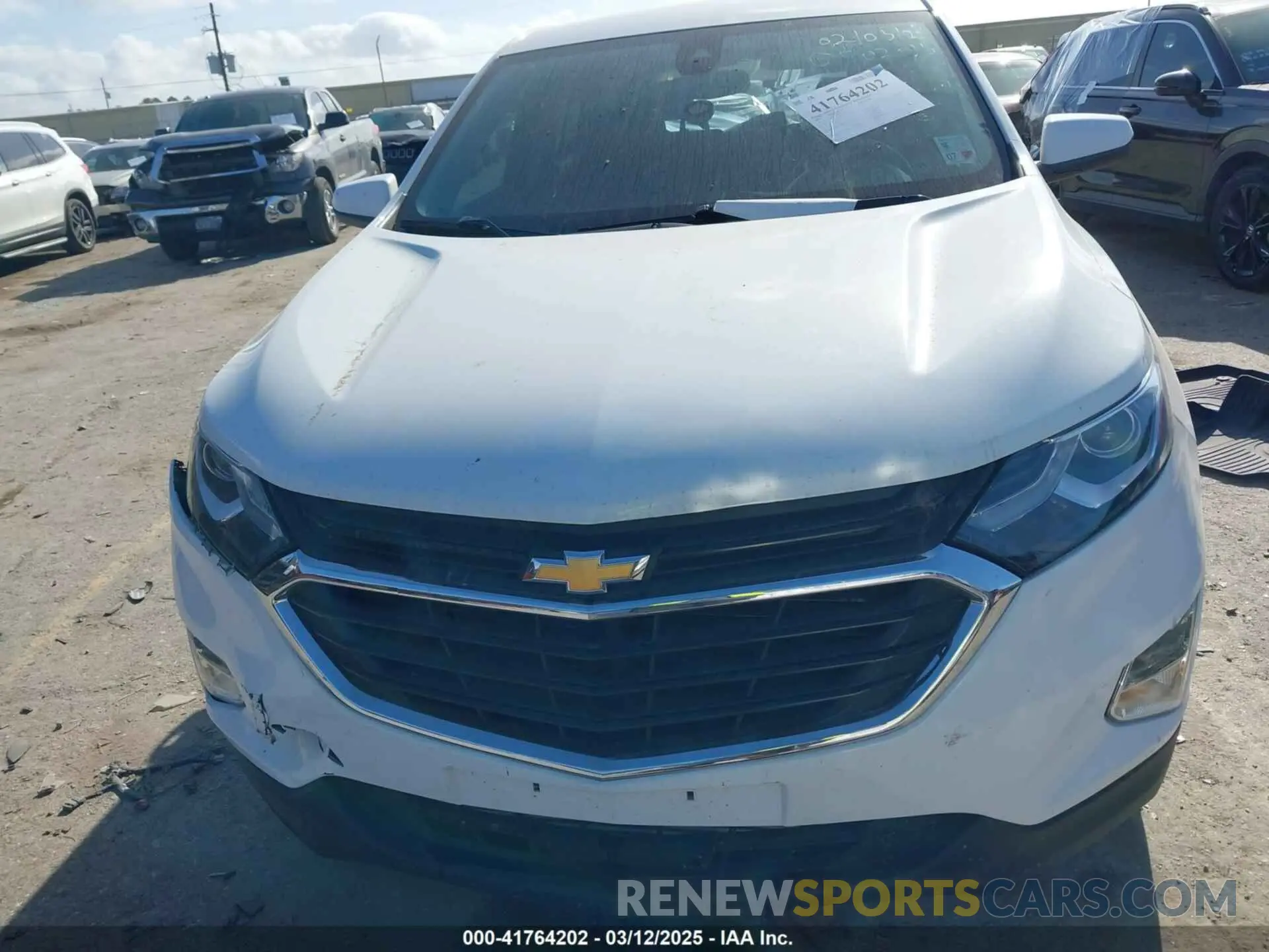 12 fotografías del automóvil dañado 3GNAXKEV1ML351581 CHEVROLET EQUINOX 2021
