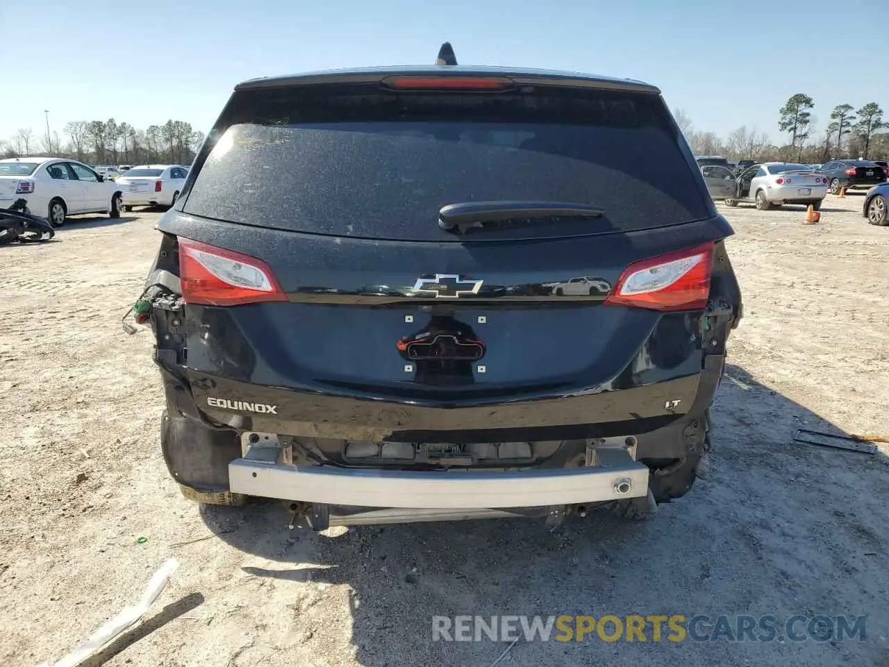 6 fotografías del automóvil dañado 3GNAXKEV1ML360474 CHEVROLET EQUINOX 2021