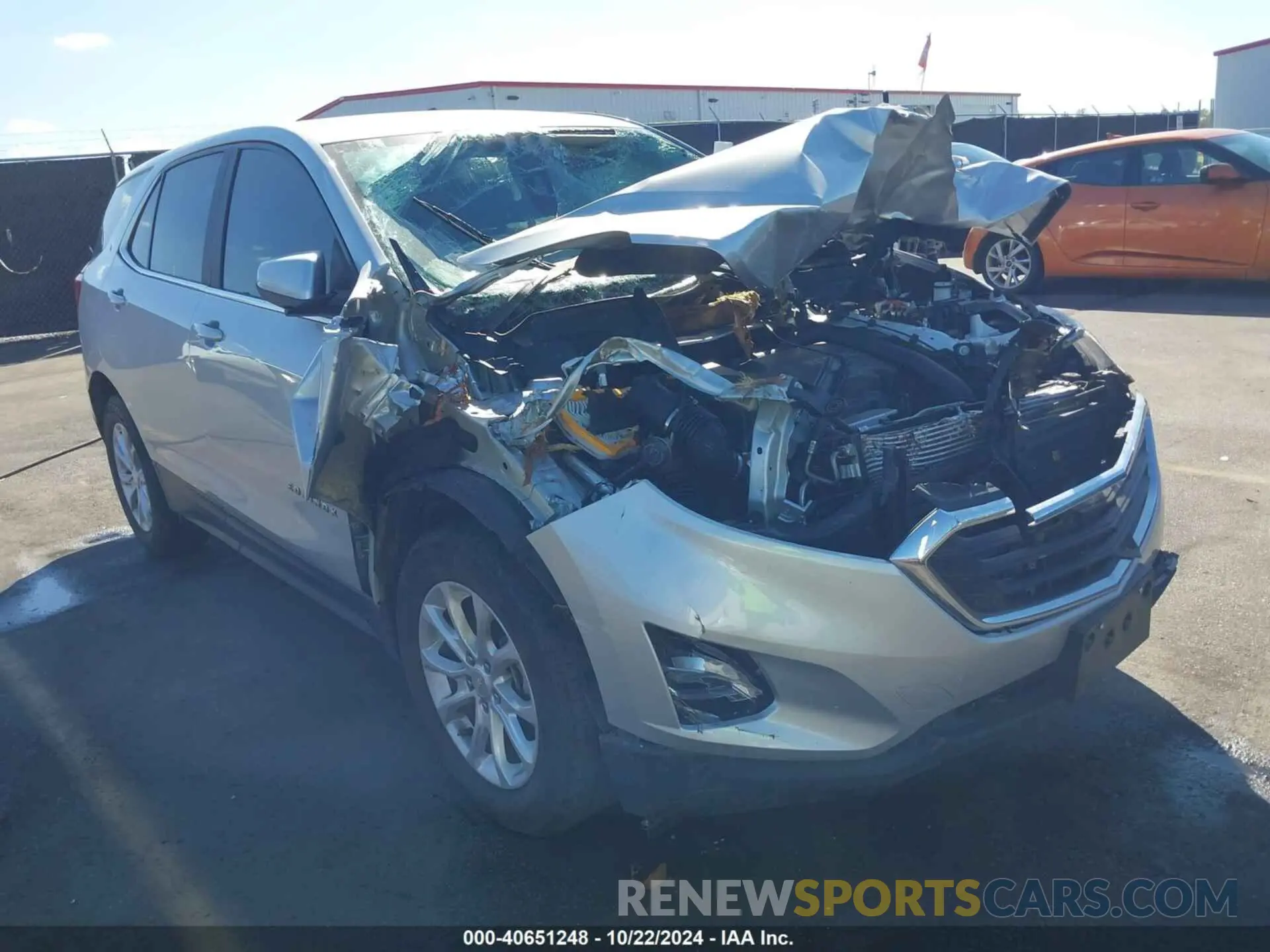 1 fotografías del automóvil dañado 3GNAXKEV1MS131525 CHEVROLET EQUINOX 2021