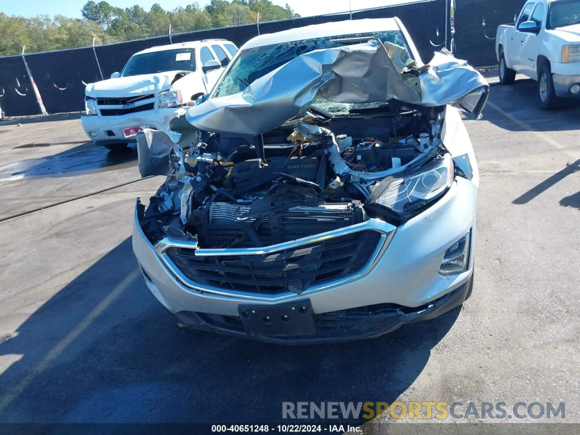 11 fotografías del automóvil dañado 3GNAXKEV1MS131525 CHEVROLET EQUINOX 2021