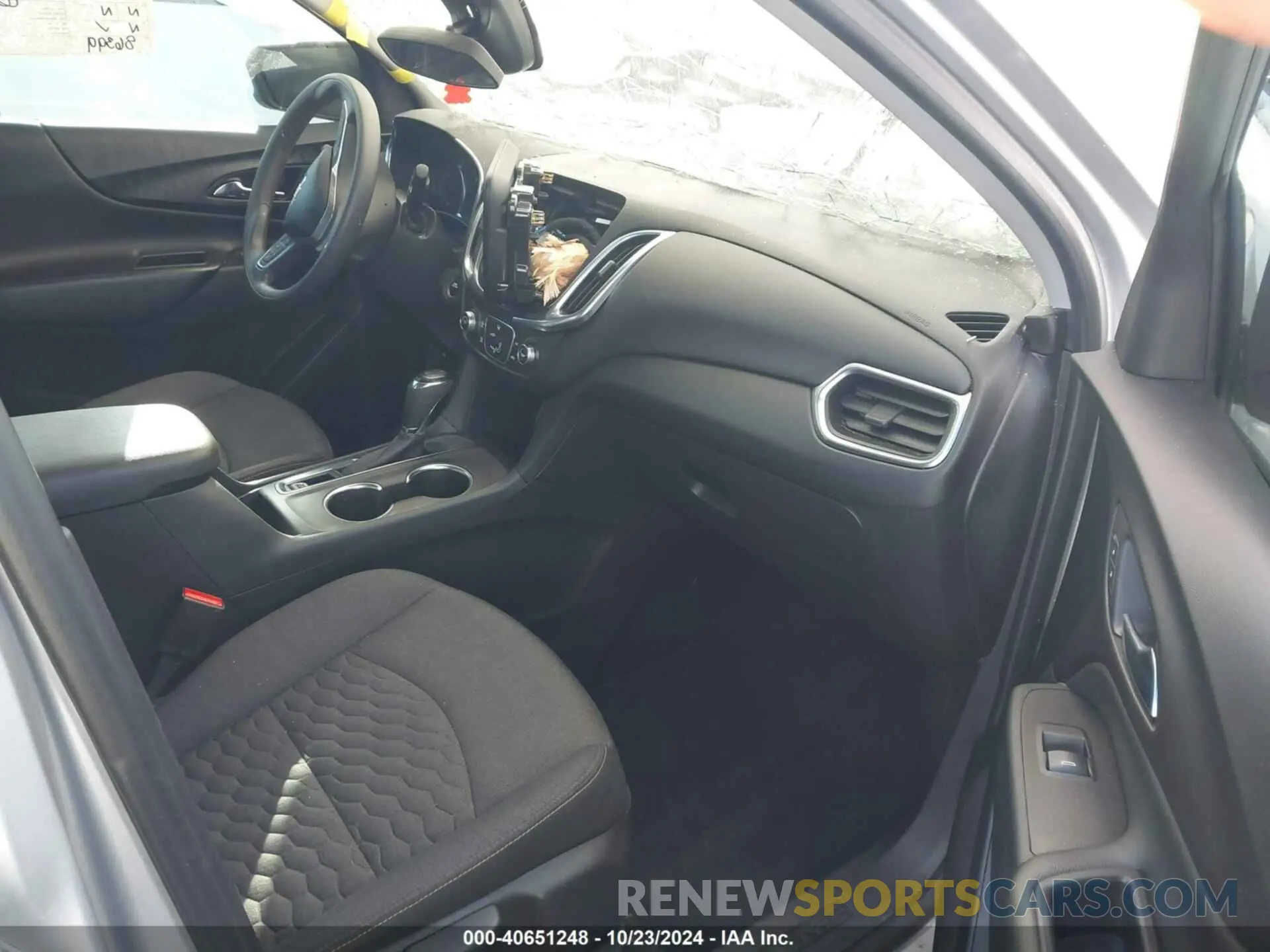 5 fotografías del automóvil dañado 3GNAXKEV1MS131525 CHEVROLET EQUINOX 2021