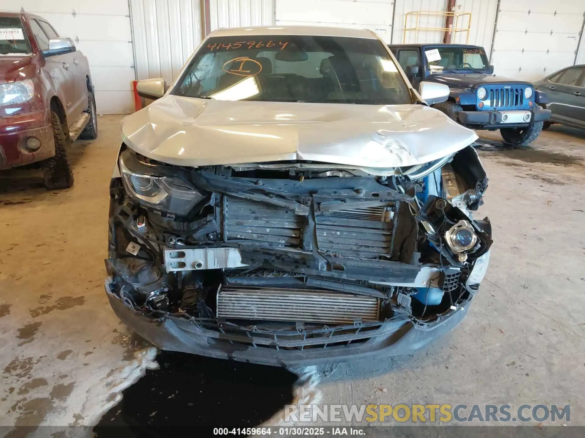 12 fotografías del automóvil dañado 3GNAXKEV1MS150320 CHEVROLET EQUINOX 2021