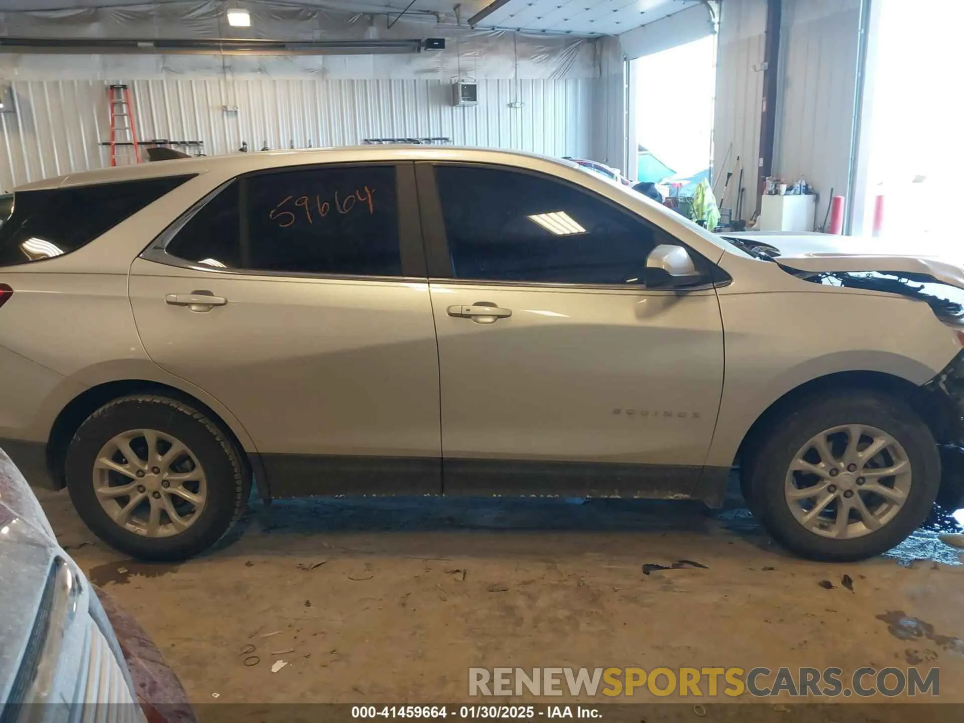 13 fotografías del automóvil dañado 3GNAXKEV1MS150320 CHEVROLET EQUINOX 2021